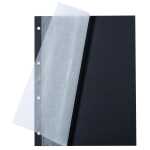 Fotokarton, 232x297 mm, schwarz, 20 Blatt