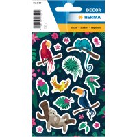 Herma Sticker DECOR Tiere Tropical Anima 3 Bl