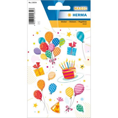 Herma MAGIC Sticker BIRTHDAY PARTY, JEWEL