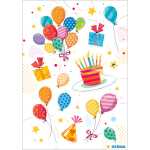 Herma Sticker MAGIC Birthday Party Jewel 1 Bl
