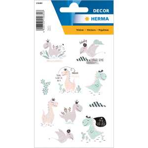 Sticker Dino Girl & She Rex 4008705156806