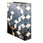 Herma Motiv-Ordner Karton A4, 7 cm Rückenbreite Cubes
