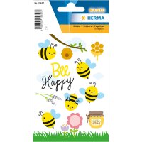 Herma MAGIC Sticker CUTE BEES, TRANSPUFFY