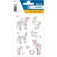 Herma DECOR Sticker MAGIC Sticker PONY, BEGLIMMERT