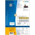 Etiketten für Flaschen permanent 90 x 120 mm weiss 40 Bl 160 Etik.