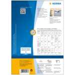 Herma Etiketten permanent 97 x 42,3 mm Folie weiss 40 Bl 480 Etik.