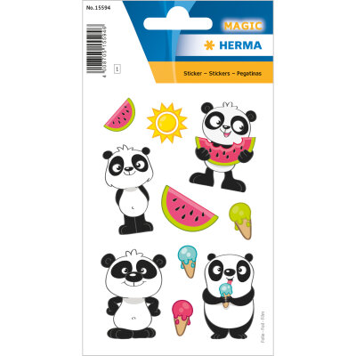 Herma MAGIC Sticker PANDA DER KLEINE BÄR, FOLIE