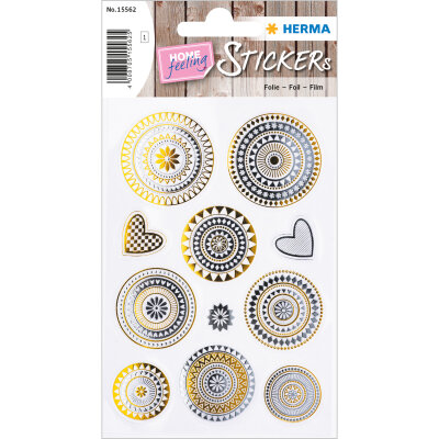 Herma CREATIVE ST.MANDALA GOLD- UND SILBER FOL