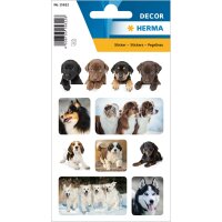 Herma Sticker DECOR Tiere Hundelieblinge 3 Bl