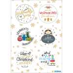 Herma Sticker DECOR Weihnachten Weihnachtspost beglimmert...