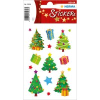 Herma DECOR Sticker CHRISTBAUM, BEGLIMMERT