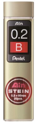 Pentel Feinmine  AIN STEIN 0,2mm, 20St