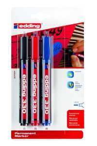 Edding Permanentmarker 330 1-5 mm 3er-Set