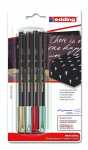 Edding Fasermaler Metallic 1200 1-3 mm 4er-Set