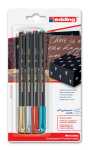 Edding Fasermaler Metallic 1200 1-3 mm 4er-Set