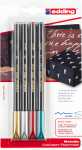 Edding Fasermaler Metallic 1200 1-3 mm 4er-Set