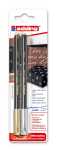 Edding Fasermaler Metallic 1200 1-3 mm gold+silber 2er-Bl.