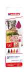 Edding Textilstift 4600 1 mm 5er-Set warm colours