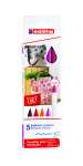 Edding Textilstift 4600 1 mm 5er-Set warm colours