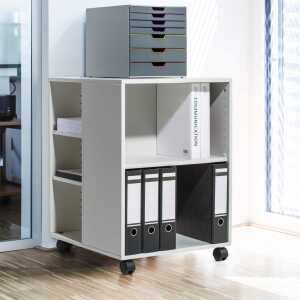 Durable Tisch fahrbar gr 737x528x592mm 6 Böden Multifunktionstisch