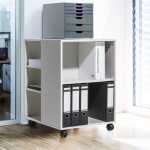 Durable Tisch fahrbar gr 737x528x592mm 6 Böden Multifunktionstisch