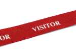 Durable Textilband 20mm rt VISITOR 10S mit...