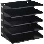 Durable Sortierreck 5tlg A4/ Folio sw aus Metall