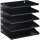 Durable Sortierreck 5tlg A4/ Folio sw aus Metall