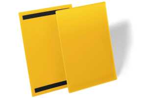 Durable Kennzeichnungstasche A4 ge 50St magnetisch A4 Hochformat