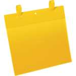 Durable Kennzeichnungstasche A4 ge 50St Querformat mit Laschen