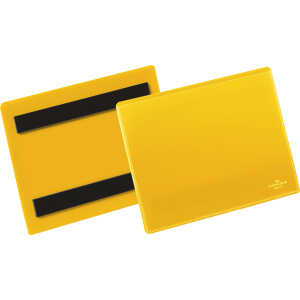 Durable Kennzeichnungstasche A6 ge 50St magnetisch Querformat