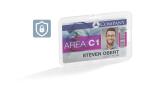 Durable Kartenhalter 54x87mm tr 10St für permanenten...