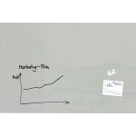 Glas-Whiteboard Artverum - grau - 150 x 100 x 1,80 cm