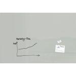 Glas-Whiteboard Artverum - grau - 180 x 120 x 1,80 cm