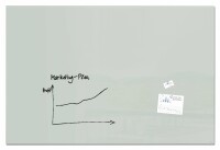 SIGEL GL231 Glas-Whiteboard Artverum - grau - 180 x 120 x...