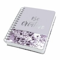 SIGEL JN607 Spiral-Notizbuch Jolie - Violet Marble -...