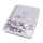 Spiral-Notizbuch Jolie - Violet Marble - punktkariert A5 240 Seiten