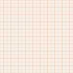 Papier-Schreibunterlage - undatiert- weiß/orange...