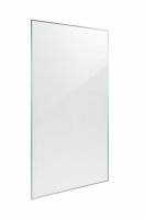 SIGEL MU020 Agiles Whiteboard Meet up - 90 x 180 x 1,70 cm - weiß/silber