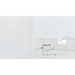 Glas-Whiteboard Artverum - super-weiß - 240 x 120 x 1,80 cm