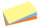 Sigel Static Notes gelb blau orange 100x200mm 3 Blocks à 100Bl