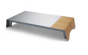 SIGEL Monitorständer Smartstyle metallic 52 x 8 x 25 cm - Acryl (PMMA)