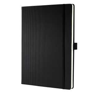 Notizbuch Conceptum - Uni punktkariert A4 schwarz Hardcover 194 Seiten