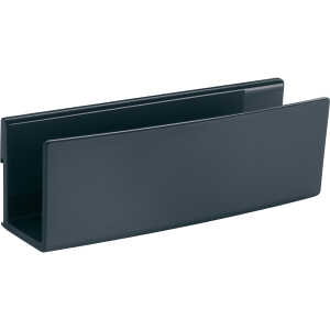 Ablagefach Artverum - anthrazit - 16 x 5,40 x 4,30 cm - Kunststoff,