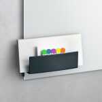 Ablagefach Artverum - anthrazit - 16 x 5,40 x 4,30 cm - Kunststoff,
