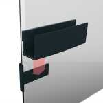 Ablagefach Artverum - anthrazit - 16 x 5,40 x 4,30 cm - Kunststoff,