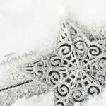 Weihnachts-Umschlag - Stern - grau DIN lang - 50 Umschläge