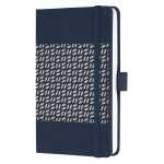 Notizbuch Jolie midnight blue liniert 80 g/m² A6 Hardcover 174 Seiten