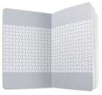 Notizbuch Jolie midnight blue liniert 80 g/m² A6 Hardcover 174 Seiten