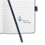 Notizbuch Jolie midnight blue liniert 80 g/m² A6 Hardcover 174 Seiten